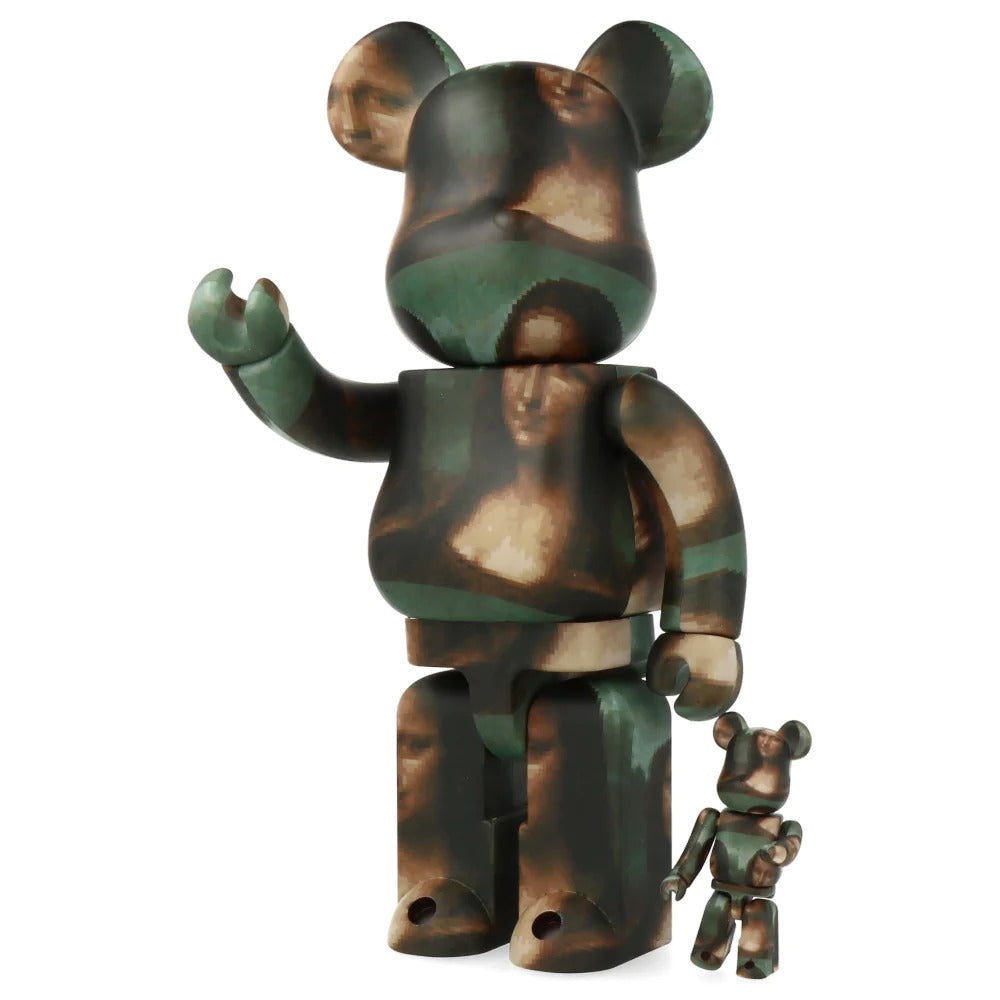 400% + 100% Bearbrick Mona Lisa Overdrive - Medicom Toy - Bearbrick