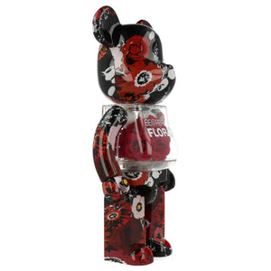 400% Bearbrick Flor@ - Medicom Toy - Bearbrick