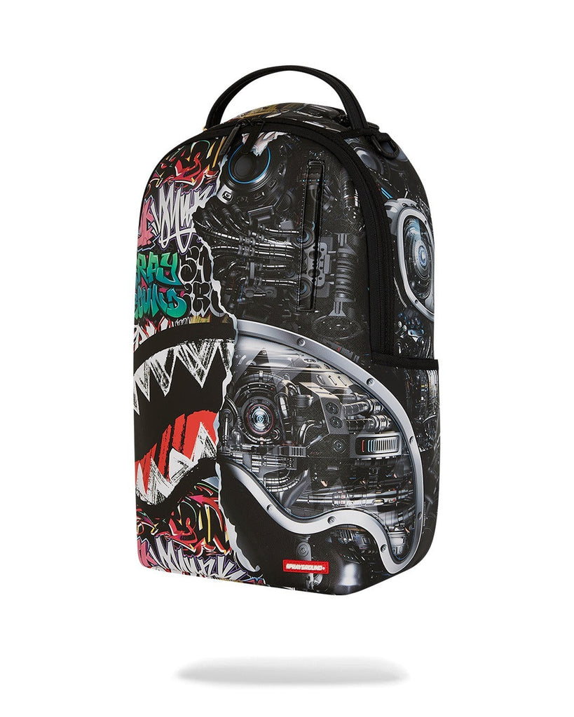 Sac à dos - SPLIT CYBERSHARK DLXSV BACKPACK - SPRAYGROUND