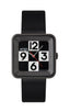 Montre Damier square PVD noir 29 - AKTEO