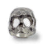 Large bague tête de mort en argent structure de coupe brute - Black Rock Jewel-Magna-Carta