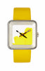 Montre Peinture Jaune square 35 - AKTEO-Magna-Carta