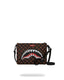 Sac - SHARKS IN PARIS WTF BUBBLE BROWN CHECK CROSSOVER CLUTCH - SPRAYGROUND-Magna-Carta