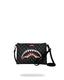 Sac - SHARKS IN PARIS WTF BUBBLY BLACK CHECK CROSSOVER CLUTCH - SPRAYGROUND-Magna-Carta