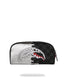 Trousse - SILVER SIDE DRIP BLACK CHECK PENCIL POUCH - SPRAYGROUND-Magna-Carta