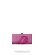 Portefeuille - METALLIC PINK METALLIC DRIP SINGLE FOLD WALLET - SPRAYGROUND