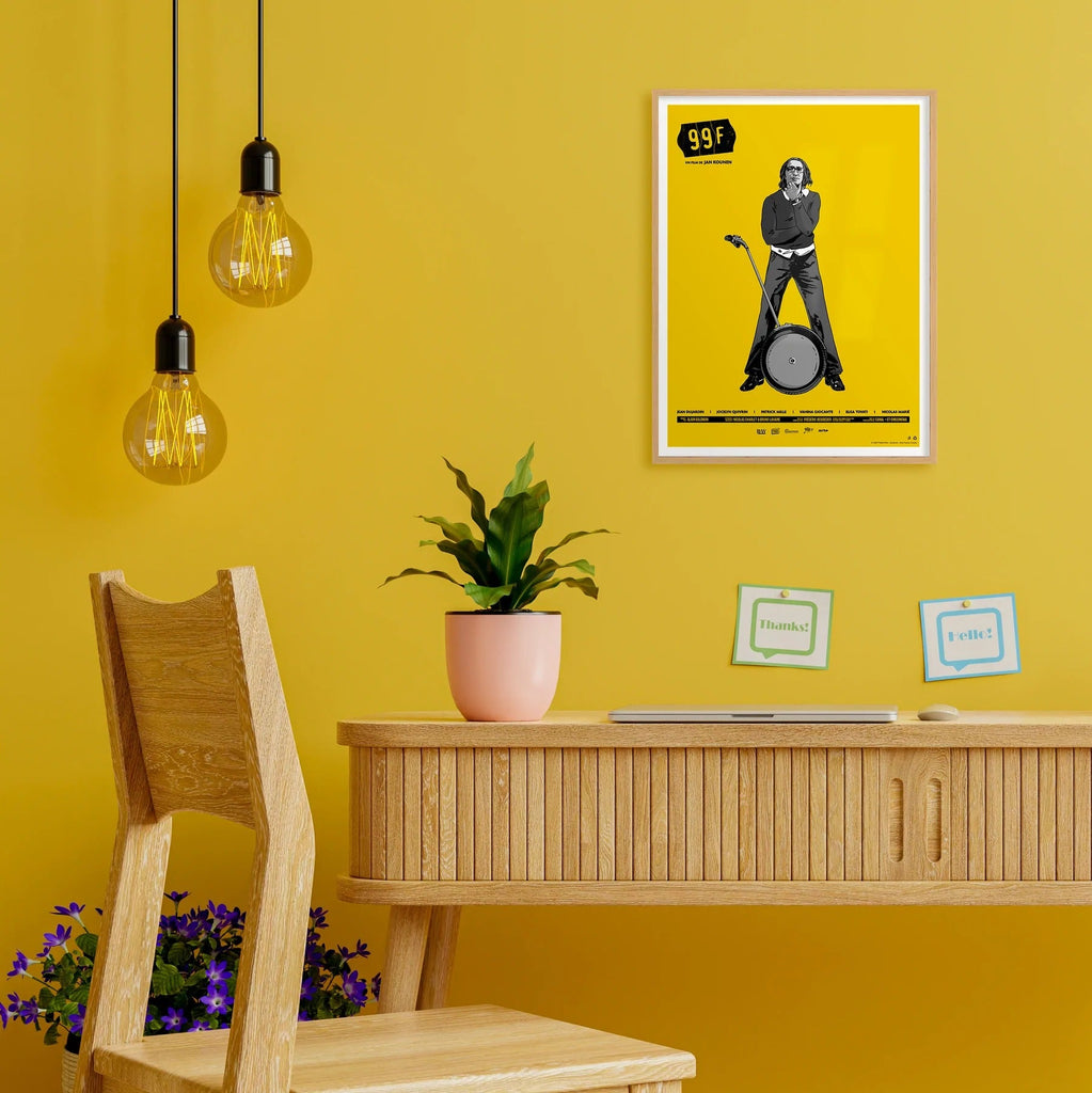 Affiche 99f 30x40 cm - Plakat - Affiche de cinéma en sérigraphie