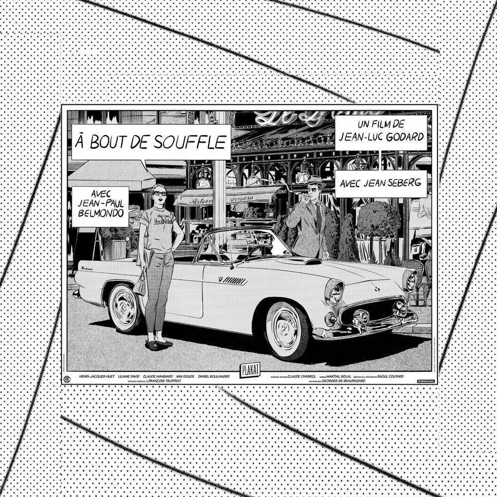 Affiche À Bout de Souffle - Plakat-Magna-Carta