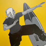 Affiche Brice de Nice 30x40 cm - Plakat - Affiche de cinéma en sérigraphie