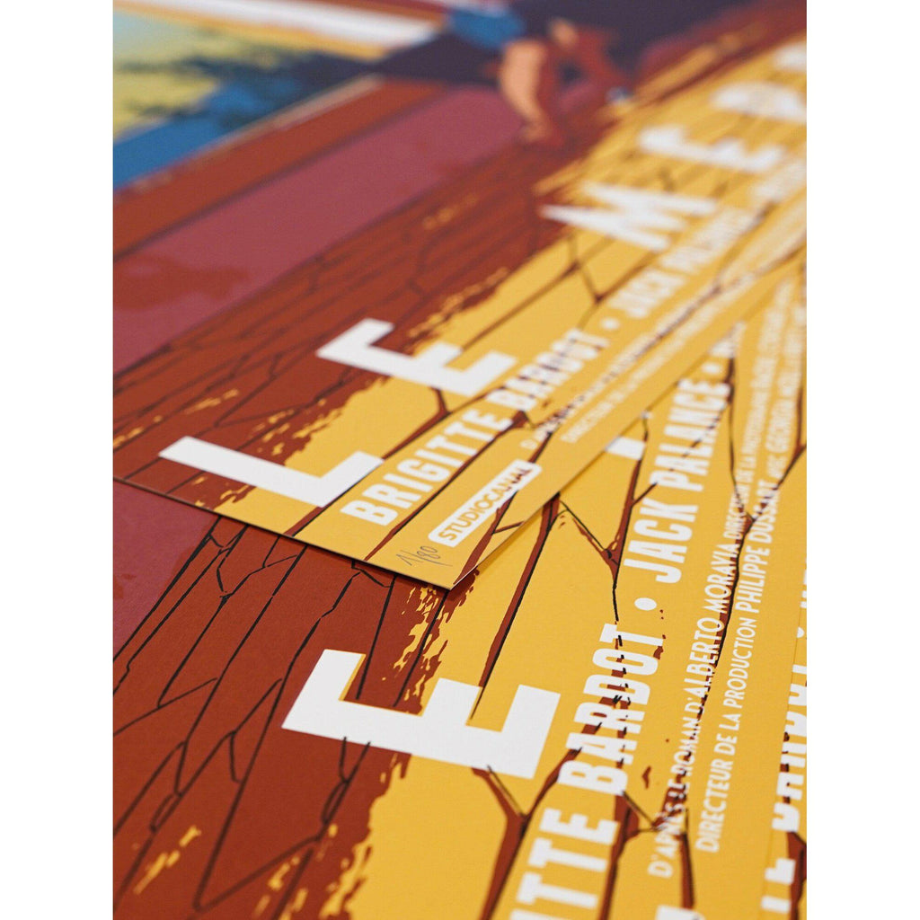 Affiche Le Mépris - Variant - Plakat-Magna-Carta