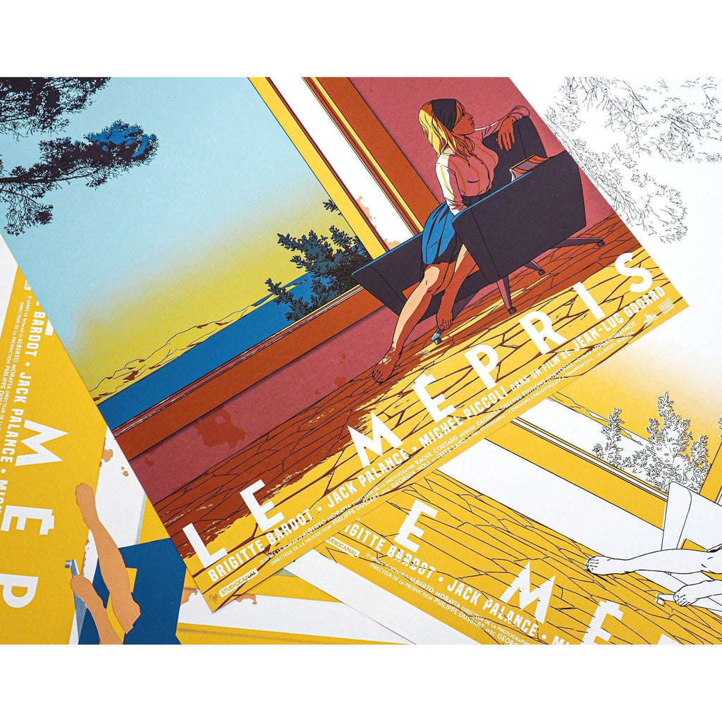 Affiche Le Mépris - Variant - Plakat-Magna-Carta