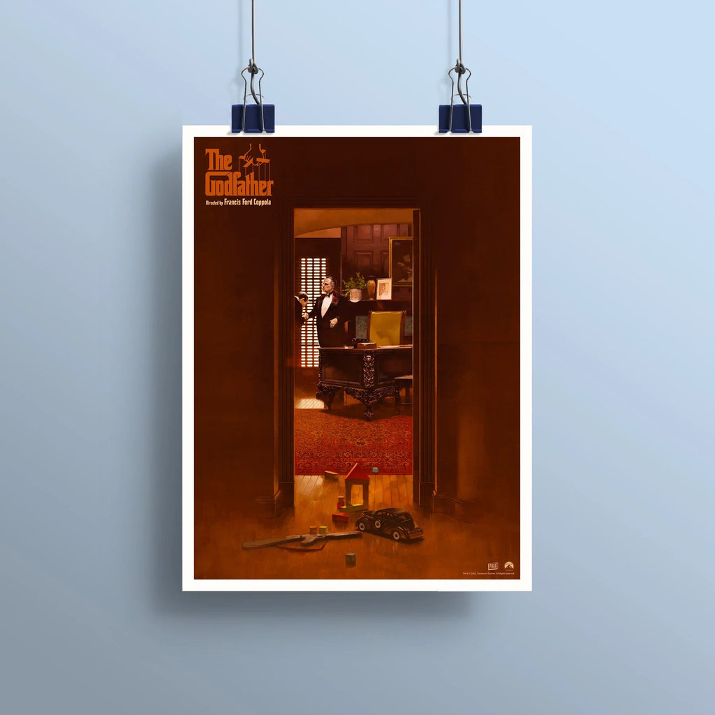 Affiche Le Parrain 30x40 cm - Plakat - Affiche de cinéma en sérigraphie