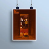 Affiche Le Parrain 30x40 cm - Plakat - Affiche de cinéma en sérigraphie