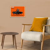 Affiche OSS 117 30x40 cm - Plakat - Affiche de cinéma en sérigraphie