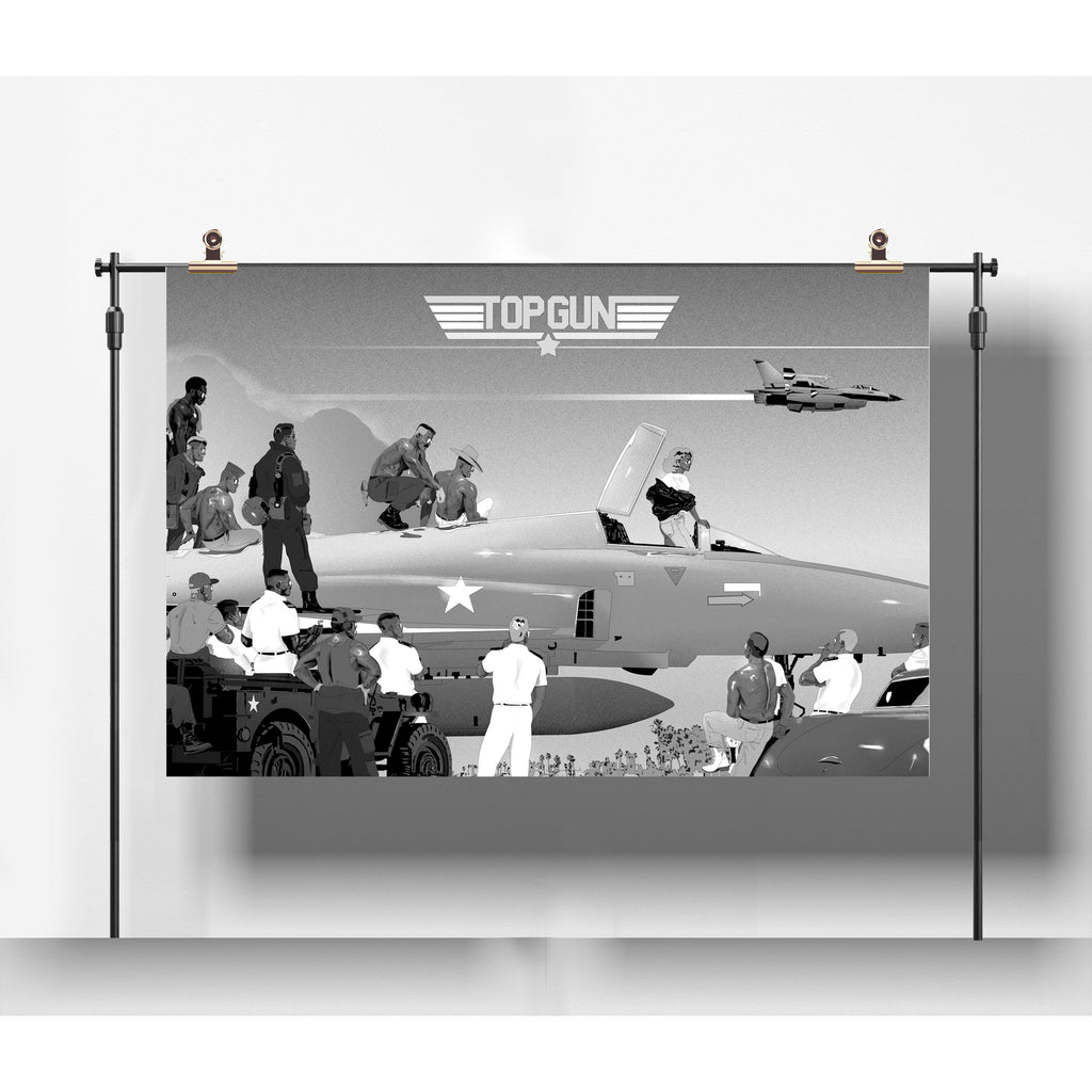 Affiche Top Gun variant - Plakat-Magna-Carta