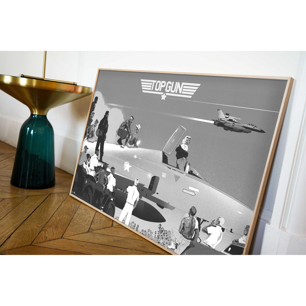 Affiche Top Gun variant - Plakat-Magna-Carta