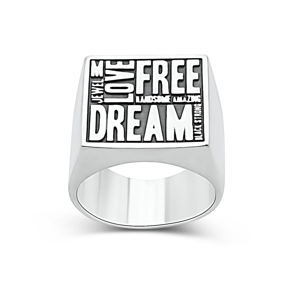 Bague homme Free Dream - Black Rock Jewel-Magna-Carta