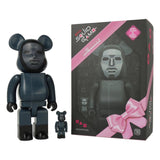 Bearbrick 400% + 100% Squid Game Frontman - Medicom Toy - Bearbrick