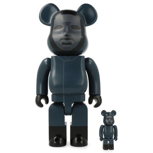 Bearbrick 400% + 100% Squid Game Frontman - Medicom Toy - Bearbrick