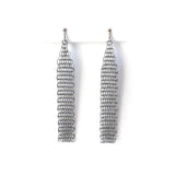 Boucles d'oreilles B argentées - Pascale Lion-Magna-Carta