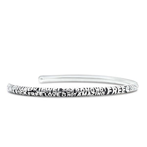 Bracelet homme L'incroyable en argent - Black Rock Jewel-Magna-Carta