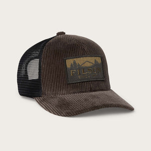 Casquette Logger Mesh Velours Marron - Filson-Magna-Carta