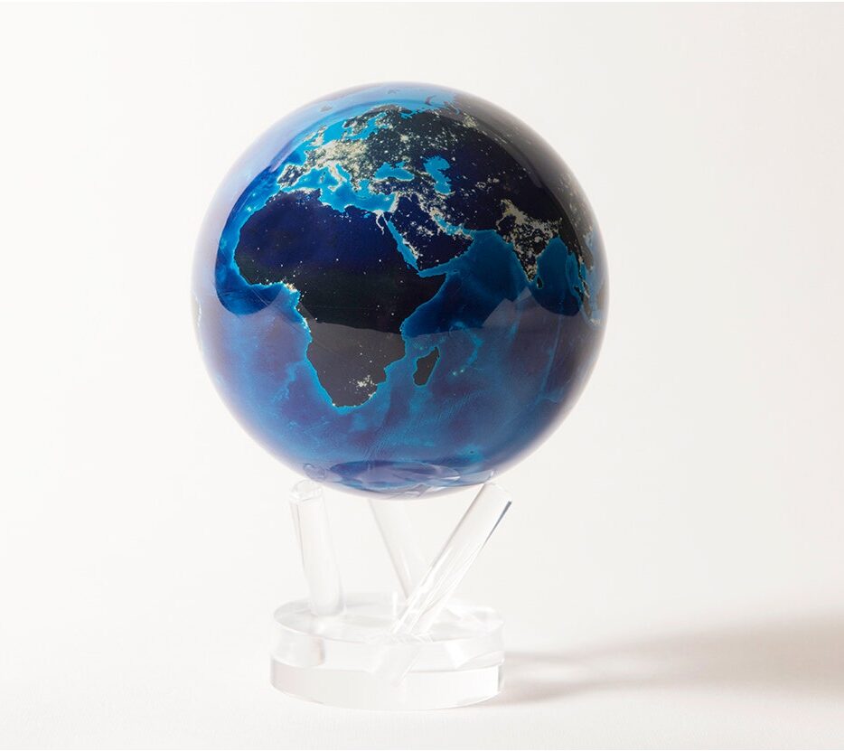 Earth At Night - MOVA Globes - Globe autorotatif