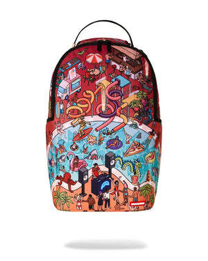 Sac à dos - THE PARTY DONT SHARK DLXR BACKPACK - SPRAYGROUND