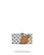Portefeuille - EMBOSSED CREAM CHECK SINGLE FOLD WALLET - SPRAYGROUND