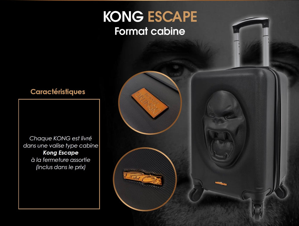 Kiwikong Kaki Mat by Richard Orlinski - ORLINSKI