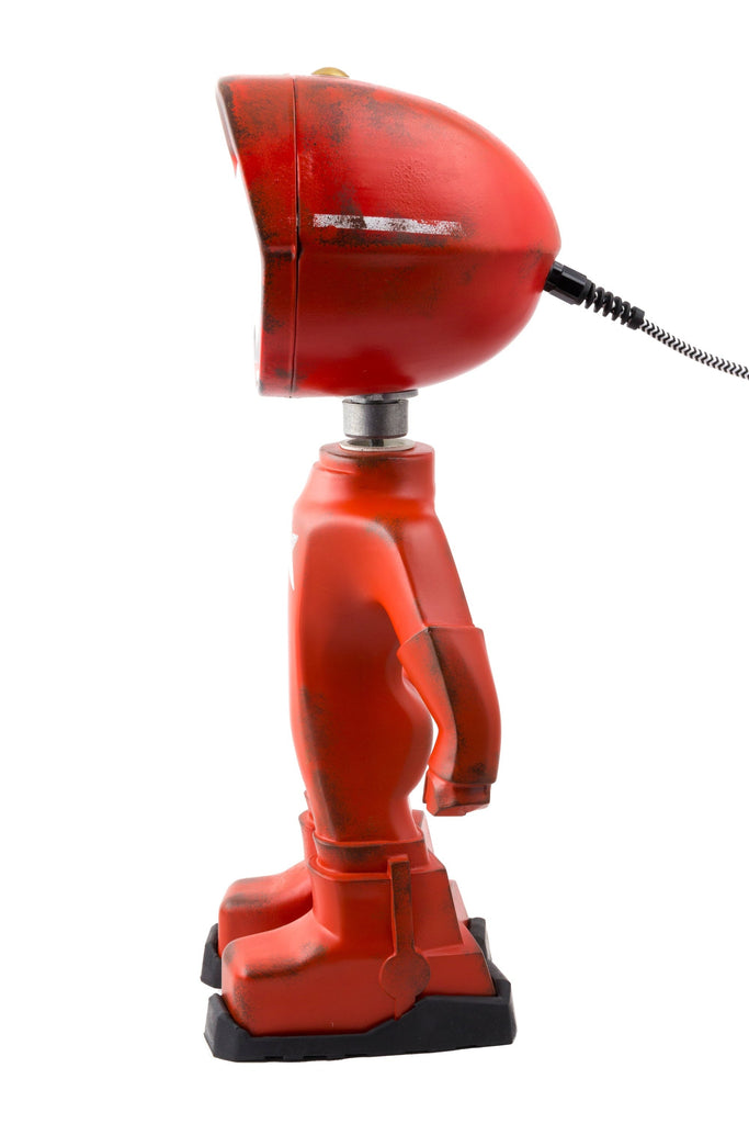 Lampe connectée Army rouge - The Lampster - Lampe connectée