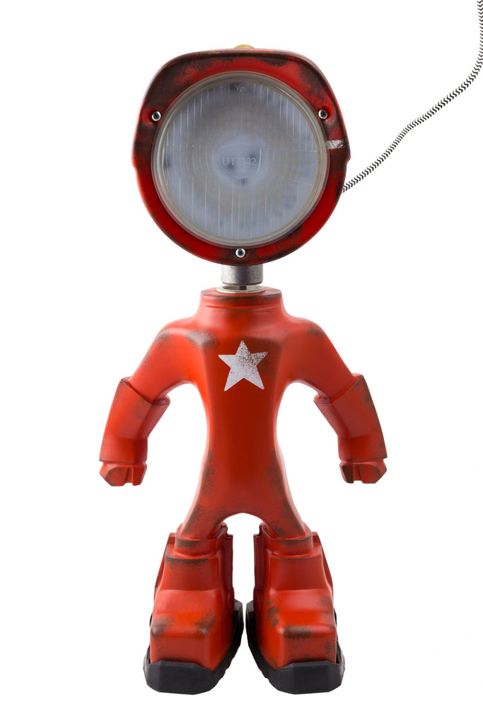 Lampe connectée Army rouge - The Lampster - Lampe connectée