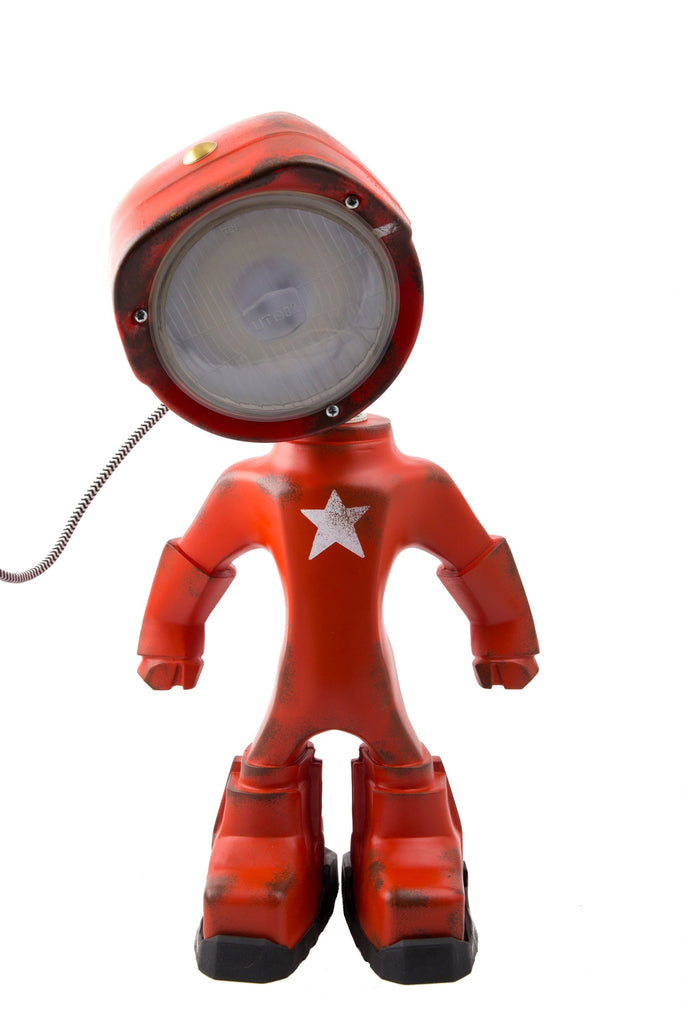 Lampe connectée Army rouge - The Lampster - Lampe connectée