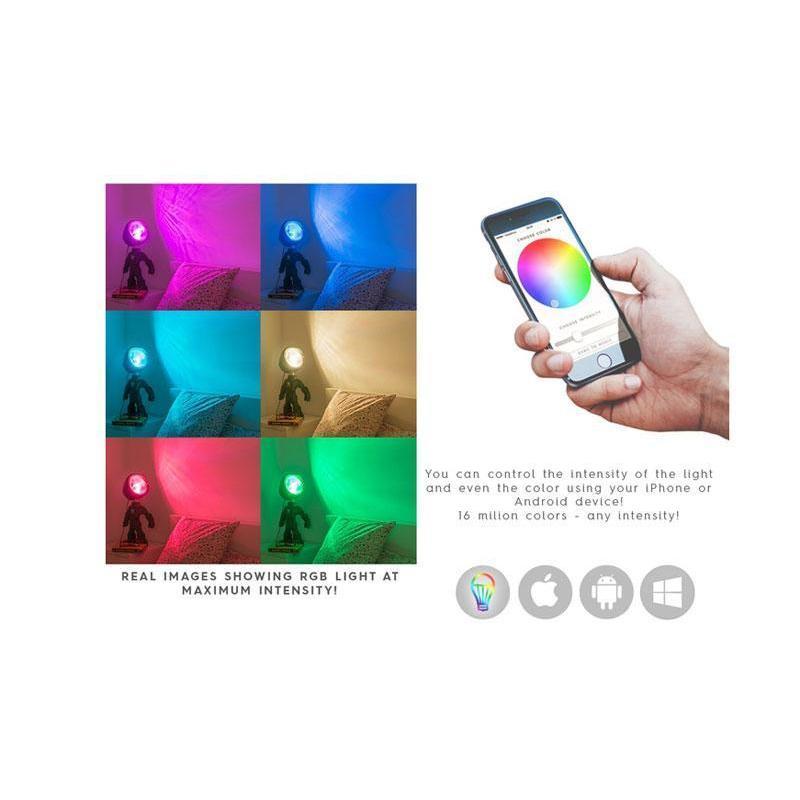 Lampe connectée Army rouge - The Lampster-Magna-Carta