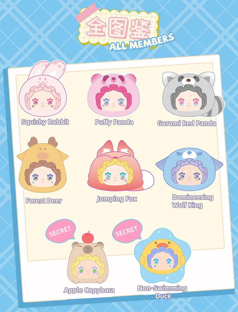 LOVELY EMMA RUA RUA ZOO SERIES - Blind Box