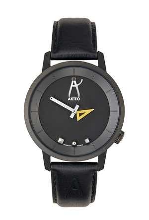 Montre architecte 02 black 38 - AKTEO - Montre à thème