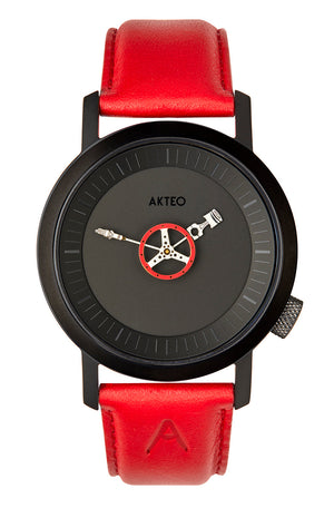 Montre automobile black 42 - AKTEO - Montre à thème