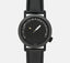 Montre écrivain B PVD noir 42 - AKTEO - Magna-Carta