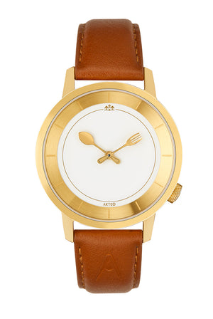 Montre Gastronomie Or 38 - AKTEO - Montre à thème