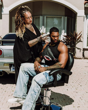 Sac - DRIPPING SHARKS IN PARIS SAVVY CROSSBODY - SPRAYGROUND - Sac Bandoulière