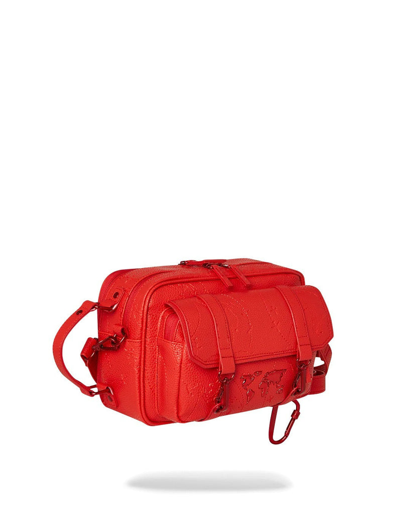 Sac - JAMES GLOBAL RED CROSSBODY - SPRAYGROUND - Sac Bandoulière