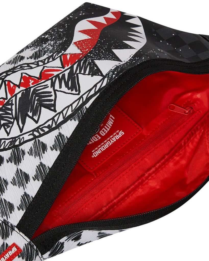 Sac - MIX AND MATCH SCRIBBLE SAVVY CROSSBODY - SPRAYGROUND - Sac Bandoulière