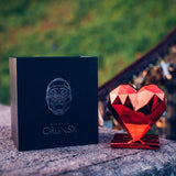 Sculpture Coeur Spirit rouge Edition by Richard Orlinski - ORLINSKI