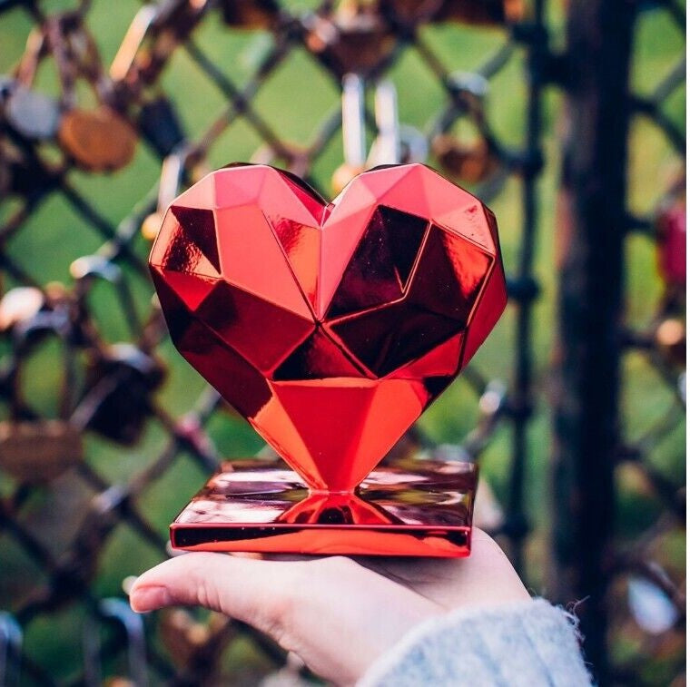 Sculpture Coeur Spirit rouge Edition by Richard Orlinski - ORLINSKI