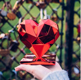 Sculpture Coeur Spirit rouge Edition by Richard Orlinski - ORLINSKI