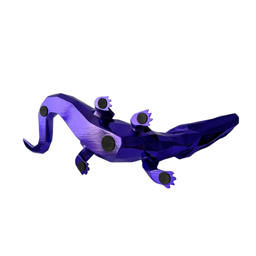 Sculpture Croco Spirit Purple Edition by Richard Orlinski - ORLINSKI