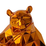 Sculpture Panda Spirit Orange Edition by Richard Orlinski - ORLINSKI