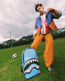 Sac à dos - SHARK CENTRAL BUBBLY BLUE BACKPACK - SPRAYGROUND