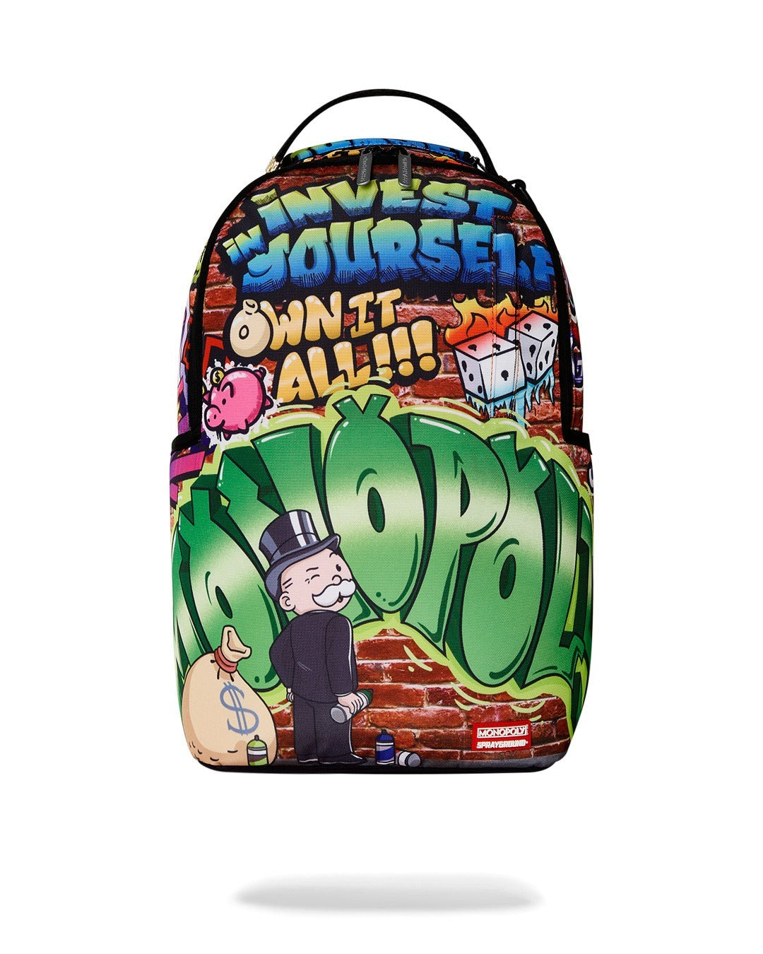 Sac à dos - MONOPOLY MAN GRAFFITI DLXR BACKPACK - SPRAYGROUND - Sac à Main image