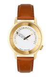 Montre Ecrivain W PVD Or 38  - AKTEO